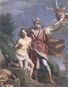 The Sacrifice of Isaac (olje på kobber)